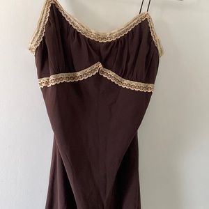 Moda International Brown Dress